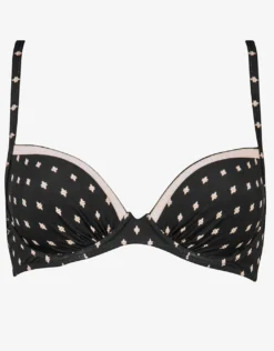 Soul Spots Underwired Bikini Top - Black
