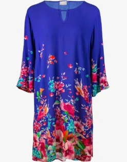 Spring Invite Tunic - Lilac Flowers