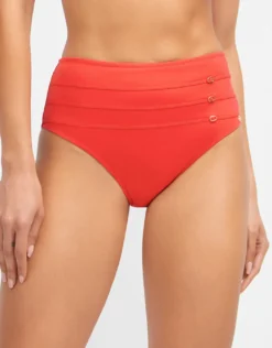 Stella Maxi Control Bikini Pant - Coral