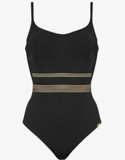 Stratum Underwired Swimsuit - Black Sand