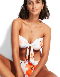 Summer Memoirs Hipster Bikini Pant - White