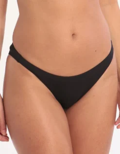 Summer Solids Bikini Bottom - Black