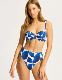 Sunray High Waist Bikini Pant - Ultramarine