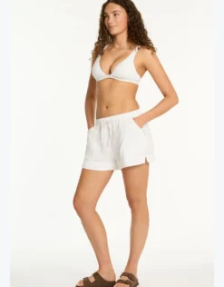 Sunset Beach Short - White