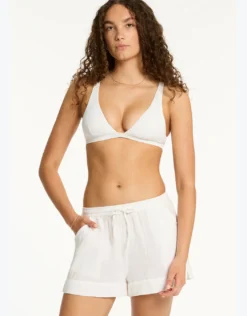 Sunset Beach Short - White