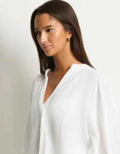 Sunset Boho Blouse - White
