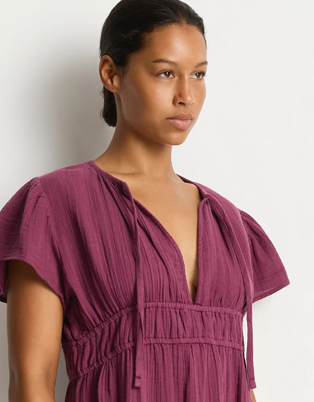 Sunset Maxi Daydress - Merlot