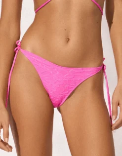 Supernova Tie Side Cheeky Bikini Pant - Superpink