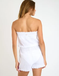 Tafalia Wayan Bandeau Playsuit - Blanc