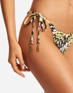 Take Flight Tie Side Rio Bikini Pant - Wild Lime
