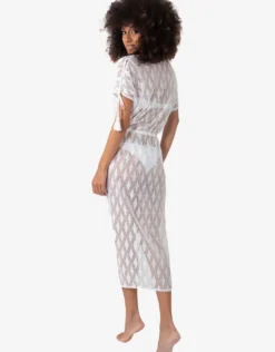 Temptation Kaftan - White