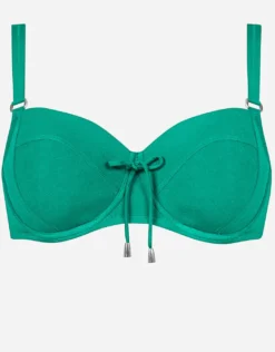The Core Underwired Bikini Top - Palm Green