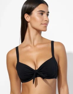 The Core Underwired Bikini Top - Black