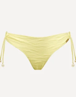 Tidal Radiance Loop Side Bikini Pant - Celestial Yellow