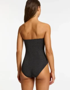 Tirari Nights Bandeau Swimsuit - Black