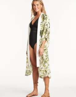 Troppica Kimono - White