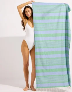Turkish Towel Set - Vivid Green