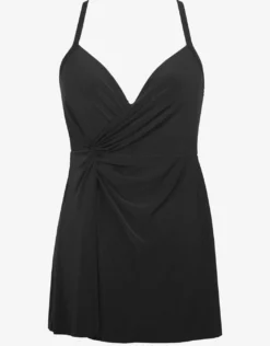 Twisted Sisters Adora Swimdress - Black