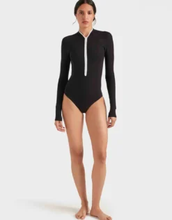 Tyra UPF 50 Swimsuit - Black