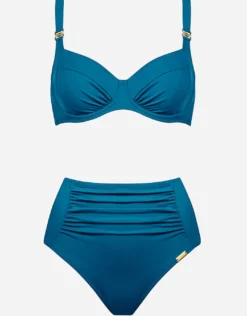 Uni Underwired Bikini Set - Ocean Blue