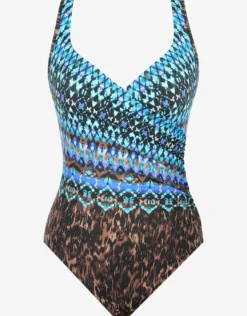 Untamed It's A Wrap Swimsuit - Blue