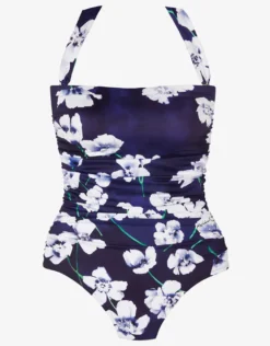 Valeria B Cup Bandeau Swimsuit - Blue