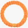 Velvet Hair Tie - Orange