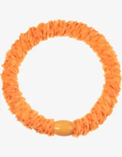 Velvet Hair Tie - Orange