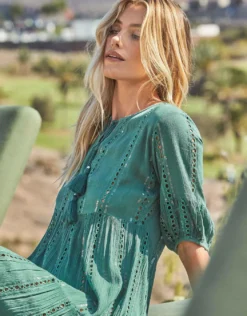 Vera Maxi Dress - Green