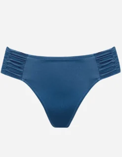 Viva Energy Ruched Side Bikini Pant - Denim Dose