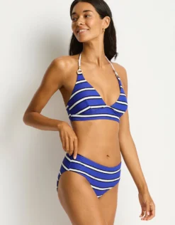 Voyage Mid Bikini Pant - Amalfi Blue