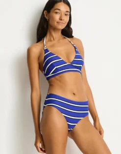 Voyage Mid Bikini Pant - Amalfi Blue